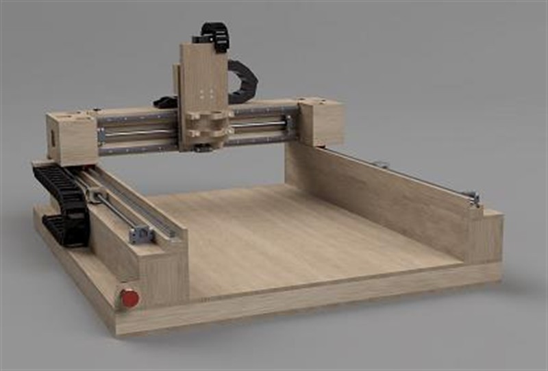 Houten DIY CNC Machine
