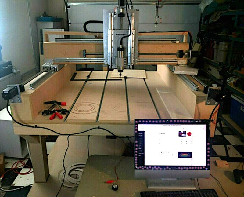 Houten DIY CNC Machine